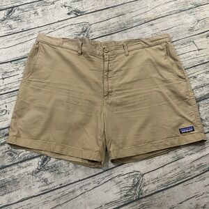 Patagonia Shorts 40 Brown Lightweight All Wear Chino Organic Cotton‎ Hemp 57756